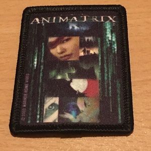 Rare Iron On Patch Animatrix The Matrix Animated Movie Embroidered Edges 2003 WB
